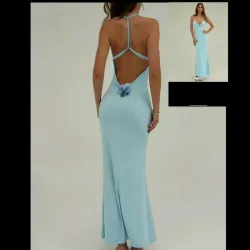 Vestido Maxi "Ocean Bloom"