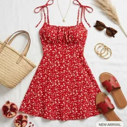 VESTIDO 'ROSA' EN LINO FLORAL- EDICIÓN LIMITADA