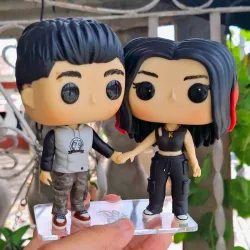 Funko Pops Personalizados alisados de pareja