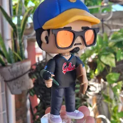 Funko pop perso alizado + Gorra + Lentes + accesorios
