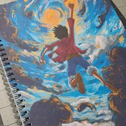 Libreta engargolada grande 90 hojas