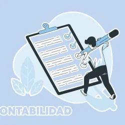 Planner de contabilidad básico (modelo horizontal)