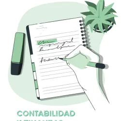 Planner de contabilidad básico (modelo vertical)