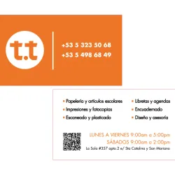 Tarjetas de presentación estándar (dos caras)