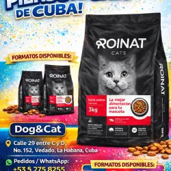PIENSO IMPORTADO PARA GATOS ROINAT 3 KG