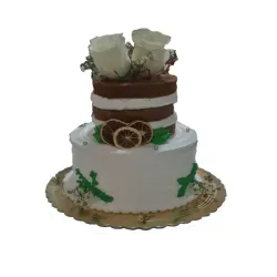 Cake amor desnudo de dos pisos (25 comensales) - 236008
