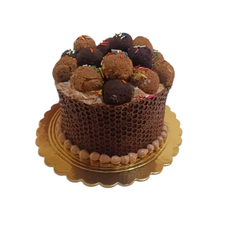 Cake con rejilla de cobertura de chocolate (4 comensales) - 254449