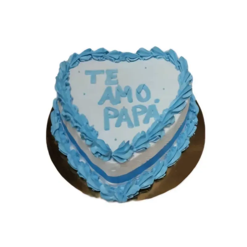 Cake Corazón Te amo Papá (15 comensales)