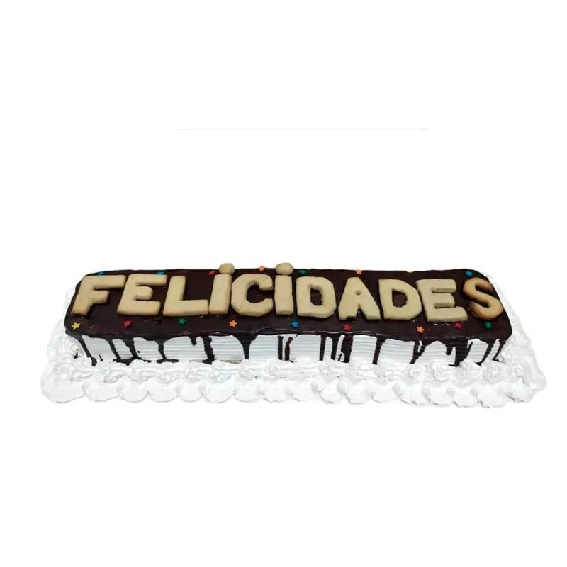 Cake rectangular Felicidades (8 comensales) - 112372