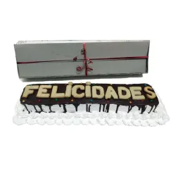 Cake rectangular Felicidades (8 comensales) - 112372