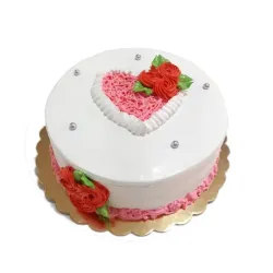 Cake redondo con corazoncito interno (8 comensales) - 254456