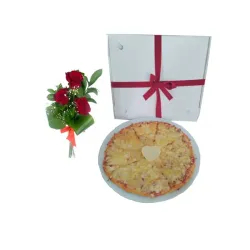 Tres rosas y una pizza - 136287