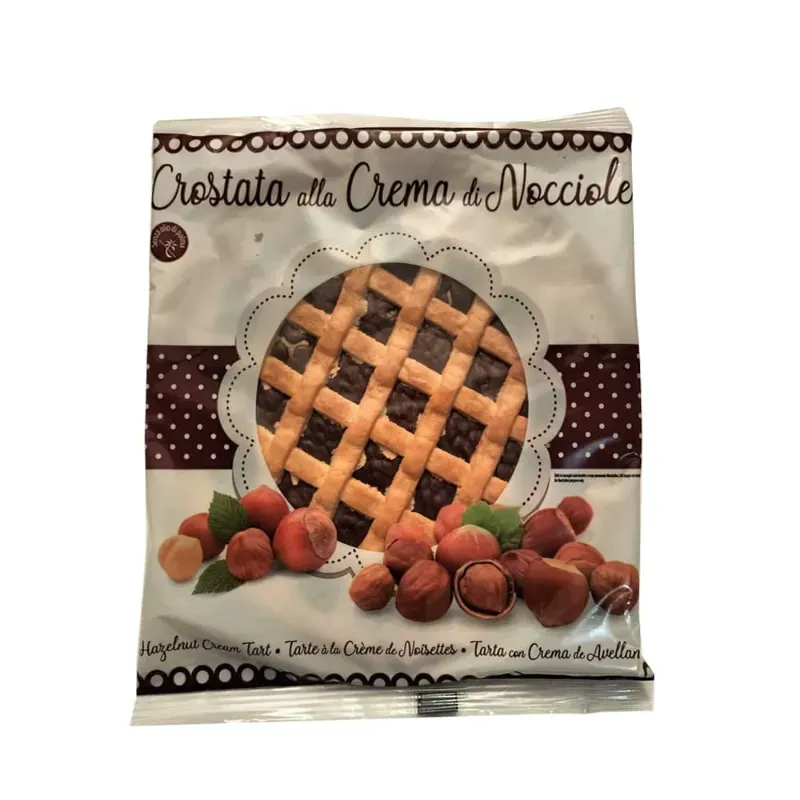 Una rosa + Crostata italiana de nutela con avellana para 6 personas (350 g)