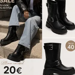 Botines Biker Pullandbear