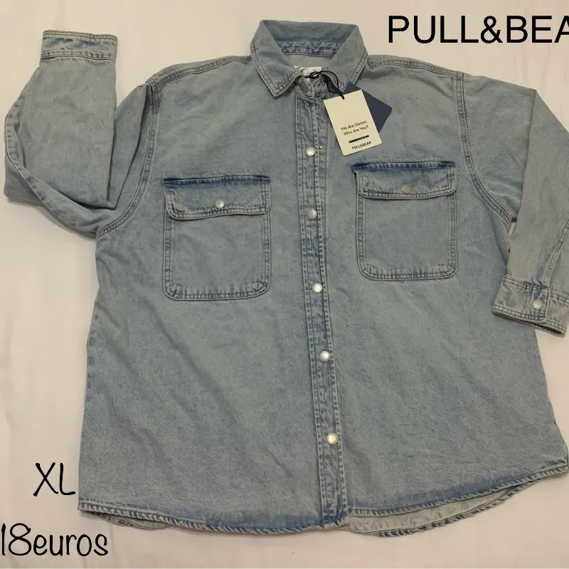Camisa Jeans PULL&BEAR 