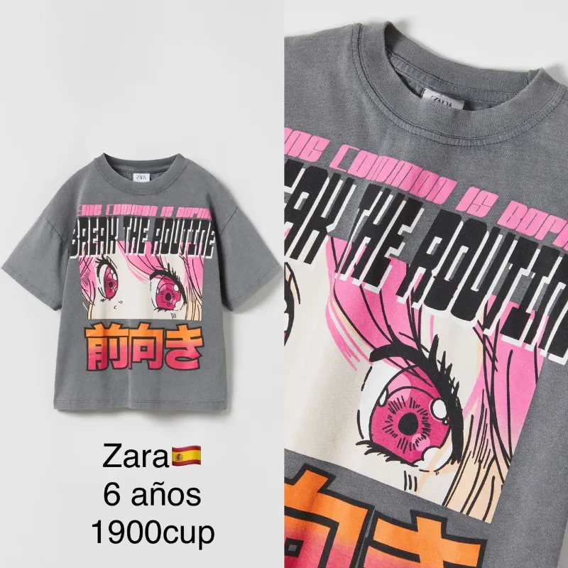 Camiseta niña Zara