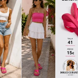 Chancletas Bershka