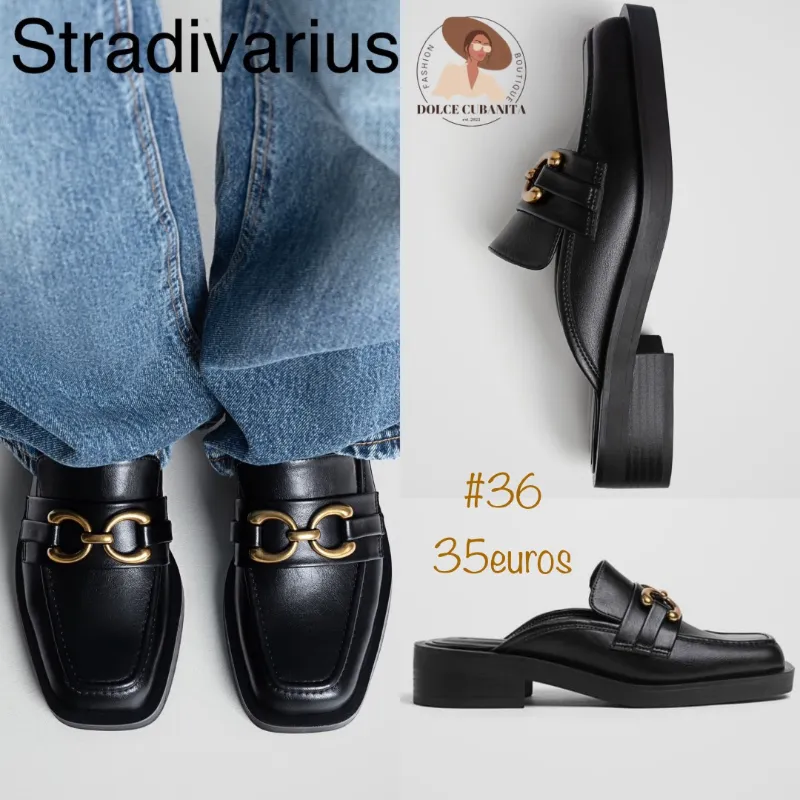 Mocasines descalzados Stradivarius