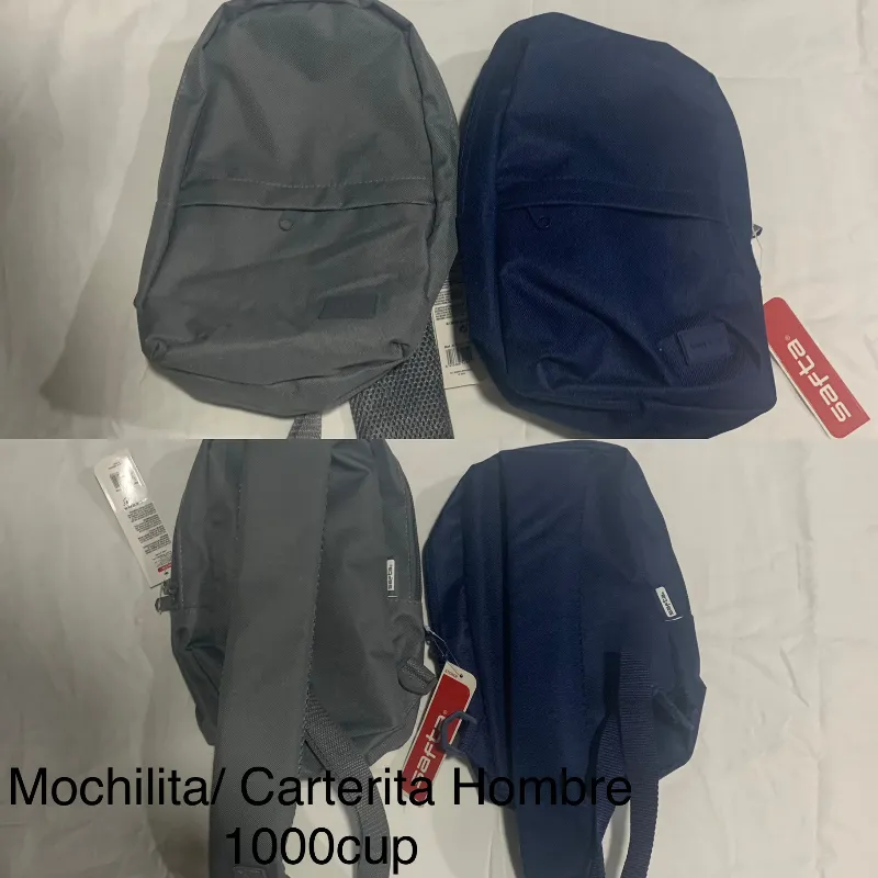 Mochila carterita hombre 