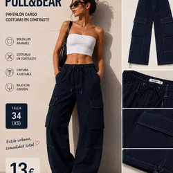 Pantalón Cargo PULL&BEAR 