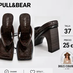 Sandalia tacon Pullandbear