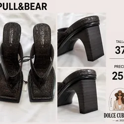 Sandalia tacon Pullandbear