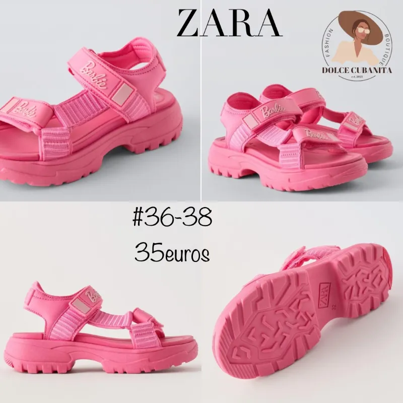 Sandalias Barbie Zara