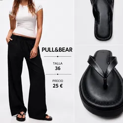 Sandalias Pullandbear