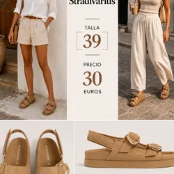 Sandalias Stradivarius 