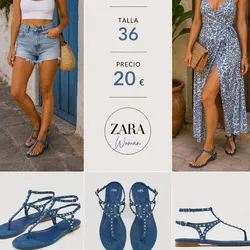 Sandalias Zara