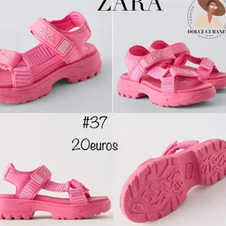 Sandalias Zara Barbie