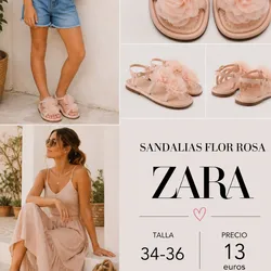 Sandalias Zara