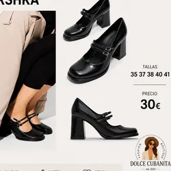 Tacón Oxford Bershka