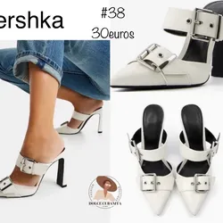Tacón Puntifino Bershka