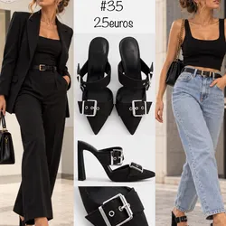 Tacón puntifino Bershka