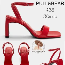 Tacón Rojo PULL&BEAR 
