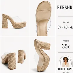 Taconplataforma saco Bershka 