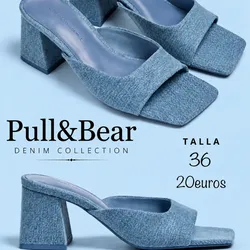 Tacones mule Pullandbear