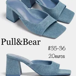 Tacones mule Pullandbear