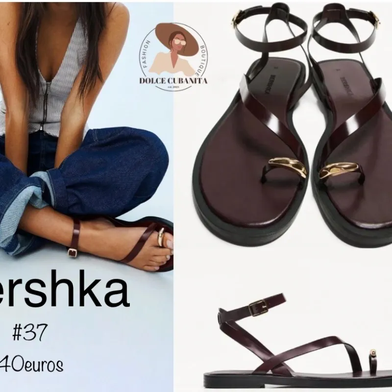 Sandalias Bershka 