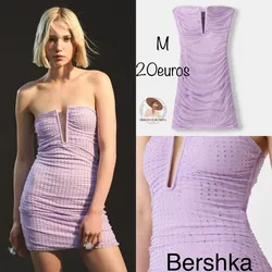 Vestido corto Bershka