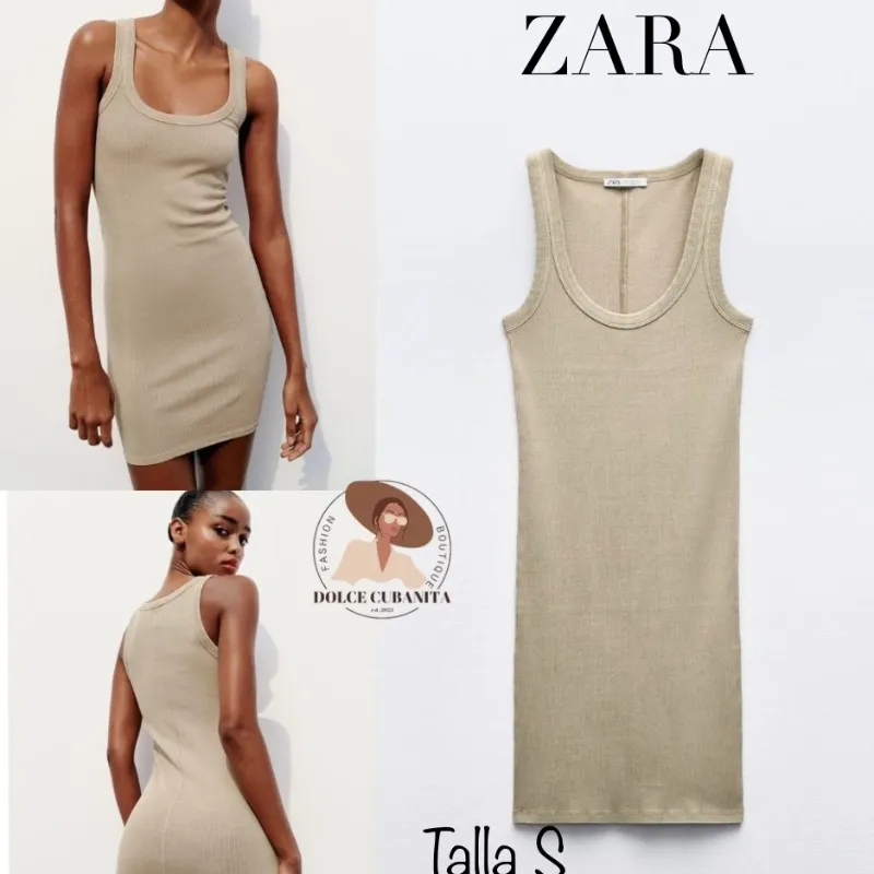 Vestido corto Zara