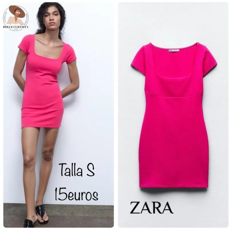 Vestido corto Zara