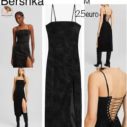 Vestido largo Bershka