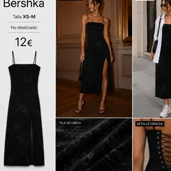 Vestido largo Bershka