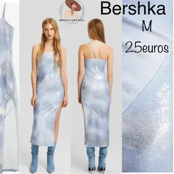 Vestido largo Bershka 