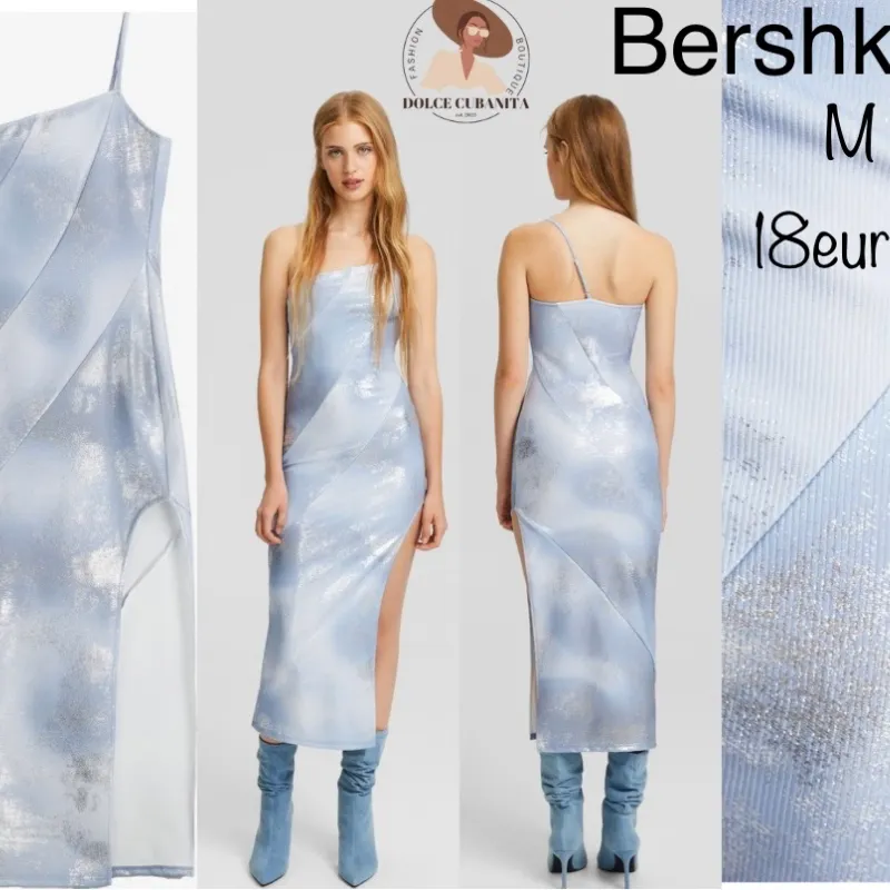 Vestido largo Bershka 
