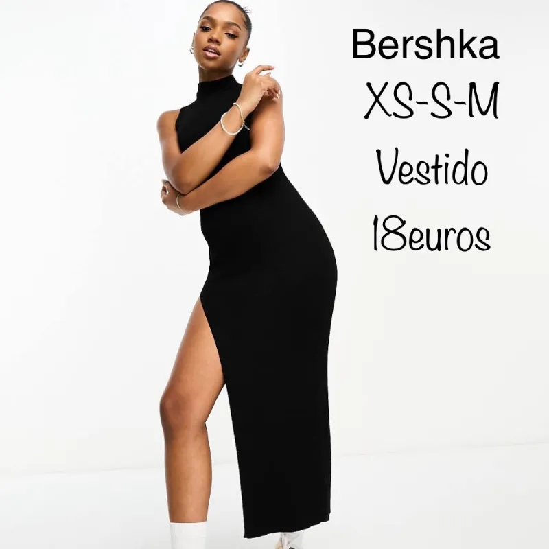 Vestido largo Bershka