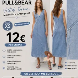 Vestido largo PULL&BEAR 