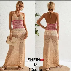 Vestido largo playero Shein